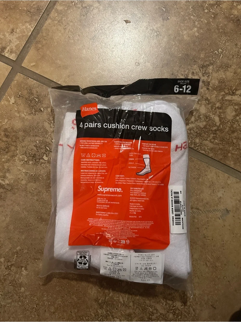 Hanes soft white